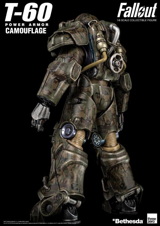 Fallout T-60 Power Armor Camouflage 1/6 Scale Figure Gallery Image 4