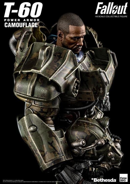 Fallout T-60 Power Armor Camouflage 1/6 Scale Figure Gallery Image 11