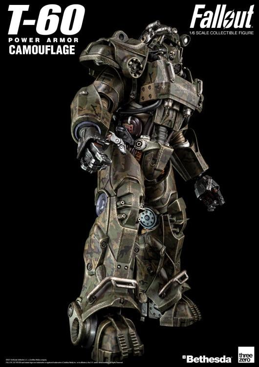 Fallout T-60 Power Armor Camouflage 1/6 Scale Figure Gallery Image 3