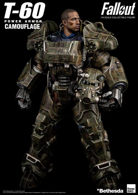 Fallout T-60 Power Armor Camouflage 1/6 Scale Figure Gallery Image 10