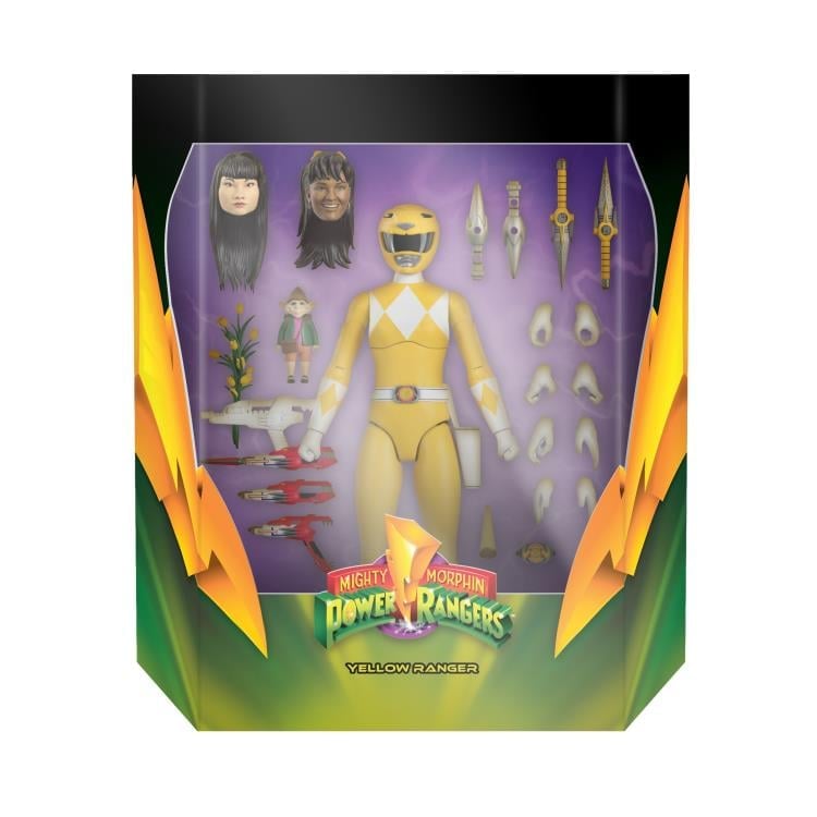 Mighty Morphin Power Rangers ULTIMATES! Yellow Ranger Gallery Image 5
