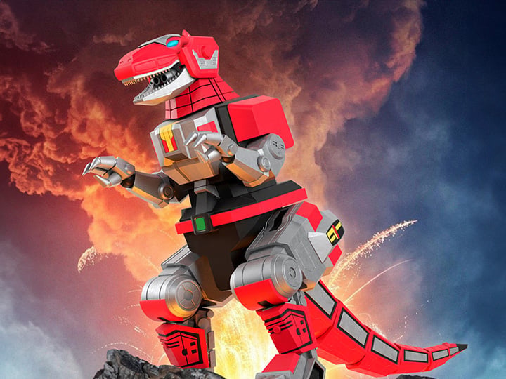 Mighty Morphin Power Rangers ULTIMATES! Tyrannosaurus Dinozord Gallery Image 1