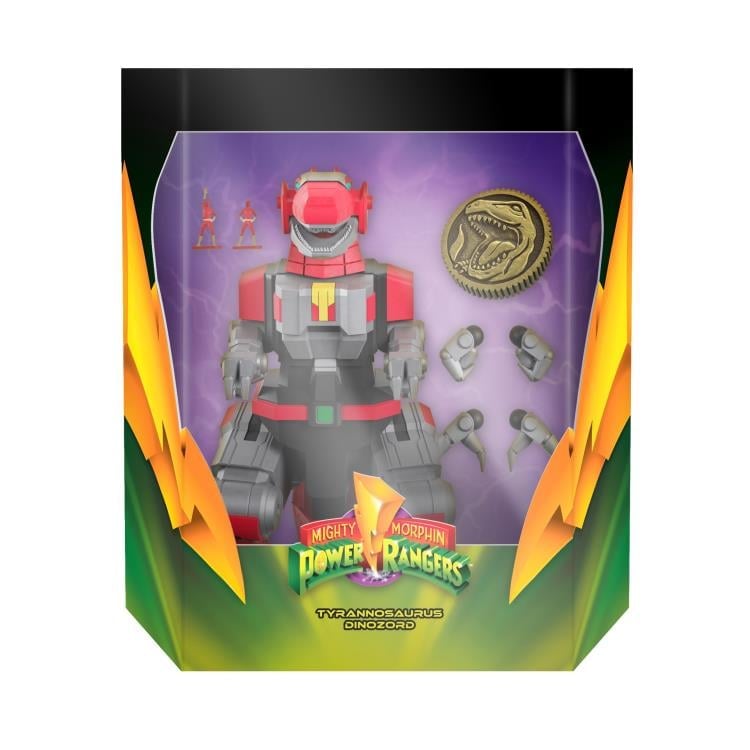 Mighty Morphin Power Rangers ULTIMATES! Tyrannosaurus Dinozord Gallery Image 8