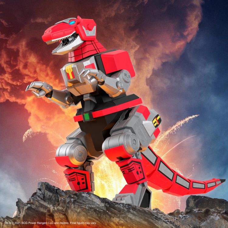 Mighty Morphin Power Rangers ULTIMATES! Tyrannosaurus Dinozord Gallery Image 3