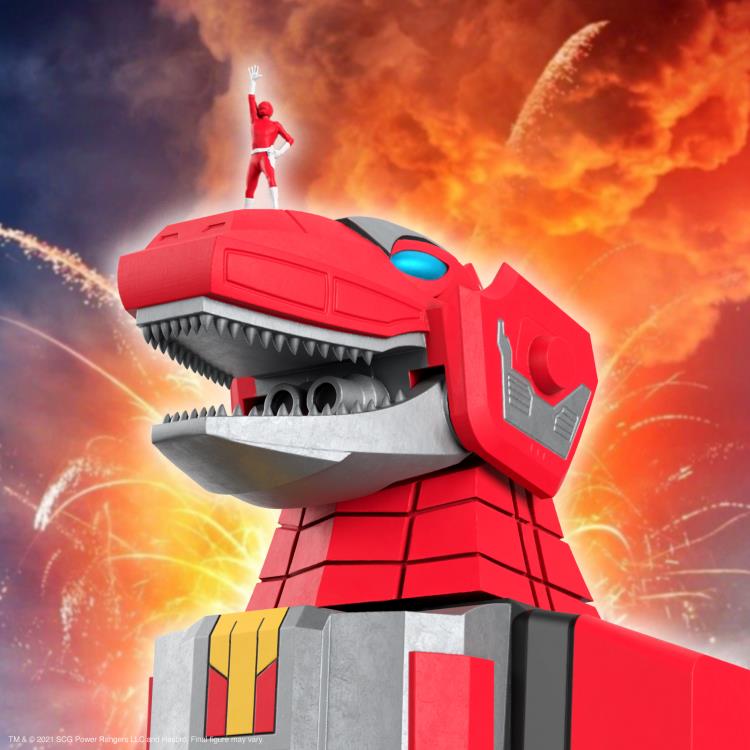 Mighty Morphin Power Rangers ULTIMATES! Tyrannosaurus Dinozord Gallery Image 6