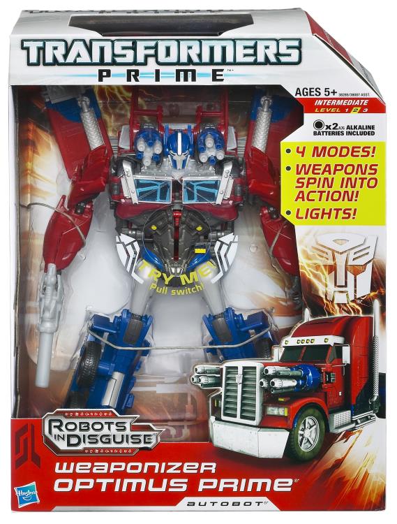 Transformers Prime Robots in Disguise Weaponizer Optimus Prime Gallery Image 14