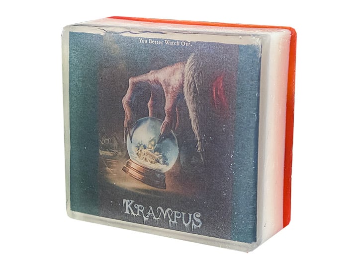 Krampus Snow Globe Poster 5.25 oz. Soap Gallery Image 1