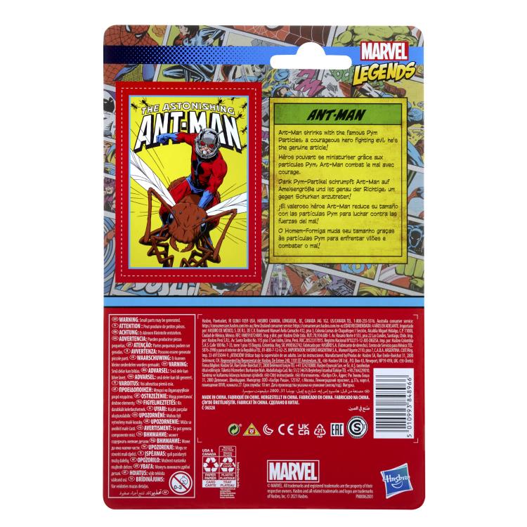 Marvel Legends Retro Collection 3.75" Ant-Man Action Figure Gallery Image 4