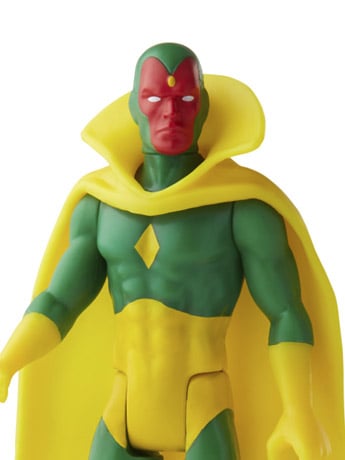Marvel Legends Retro Collection 3.75" Vision Action Figure Gallery Image 2