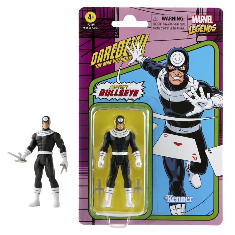 Marvel Legends Retro Collection 3.75" Bullseye Action Figure Gallery Image 5