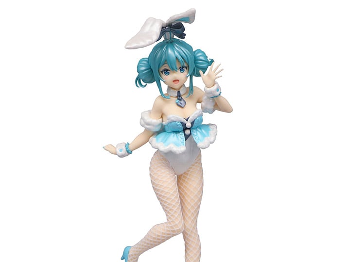 Vocaloid BiCute Bunnies Hatsune Miku White Rabbit (Pearl Color Ver.) Figure Gallery Image 1