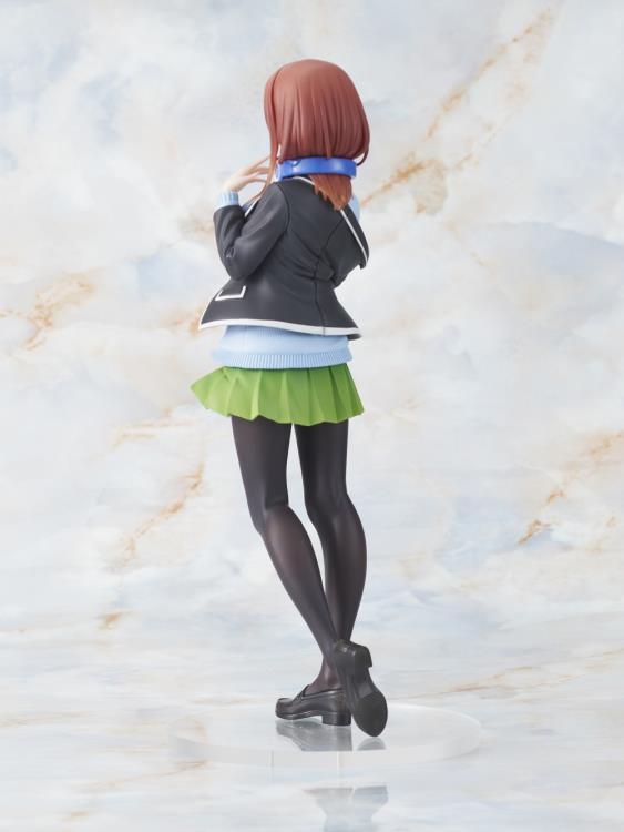 The Quintessential Quintuplets Nakano Miku (Uniform Ver.) Coreful Figure Gallery Image 5