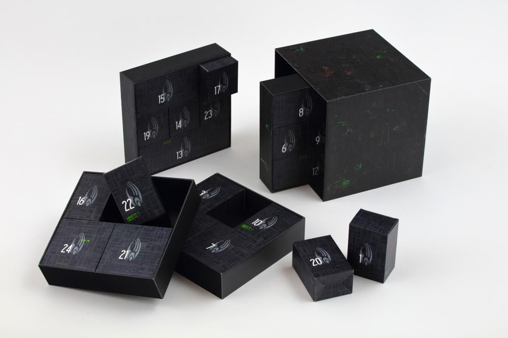 Star Trek Borg Cube Advent Calendar Gallery Image 9