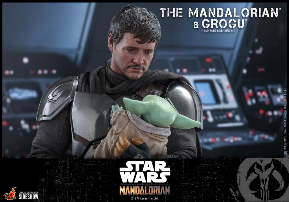 The Mandalorian TMS051 The Mandalorian and Grogu 1/6th Scale Collectible Figure Set Gallery Image 10
