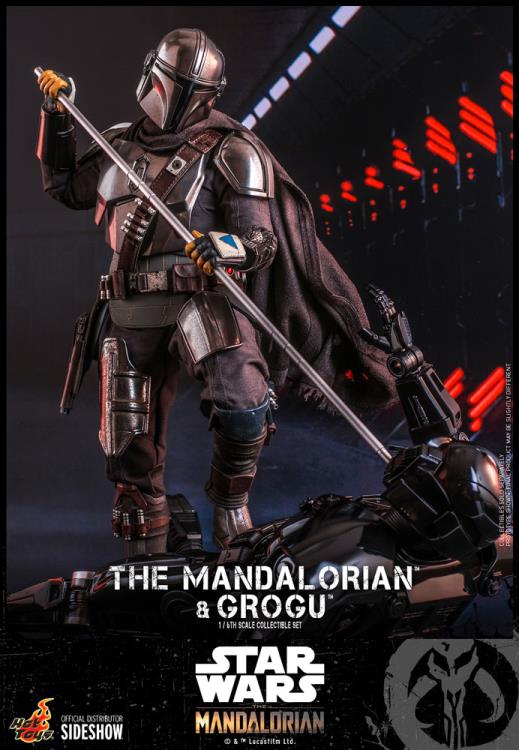 The Mandalorian TMS051 The Mandalorian and Grogu 1/6th Scale Collectible Figure Set Gallery Image 5
