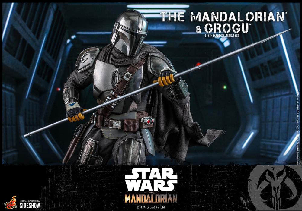 The Mandalorian TMS051 The Mandalorian and Grogu 1/6th Scale Collectible Figure Set Gallery Image 12
