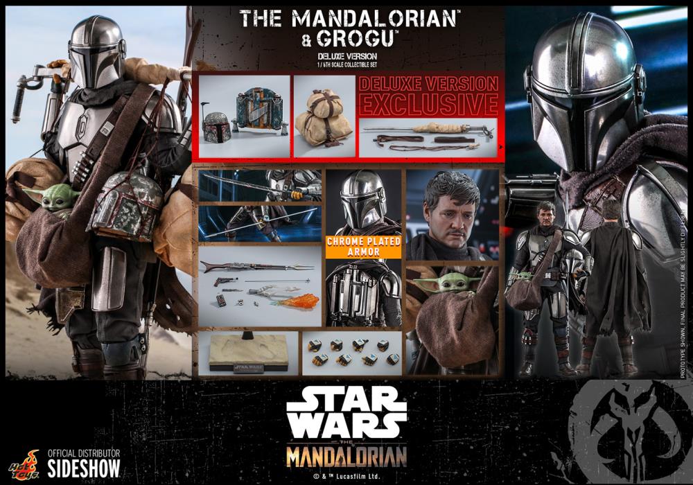 The Mandalorian TMS052 The Mandalorian and Grogu 1/6th Scale