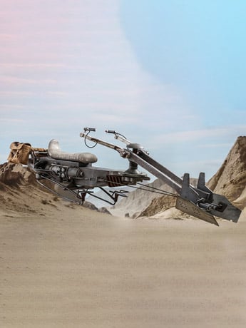 The Mandalorian TMS053 Swoop Bike 1/6th Scale Collectible Accessory Gallery Image 2