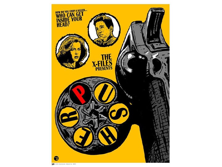 X-Files Pusher Limited Edition Lithograph Gallery Image 1