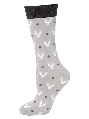 Harry Potter Golden Snitch Gray Socks Gallery Image 2