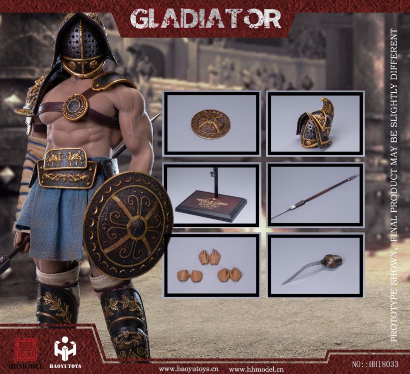 Rome Imperial Army Hunting Ground Fighter Hoplomachus 1/6 Scale Figure Gallery Image 14