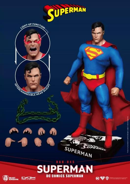 DC Comics Dynamic 8ction Heroes DAH-045 Superman Gallery Image 11