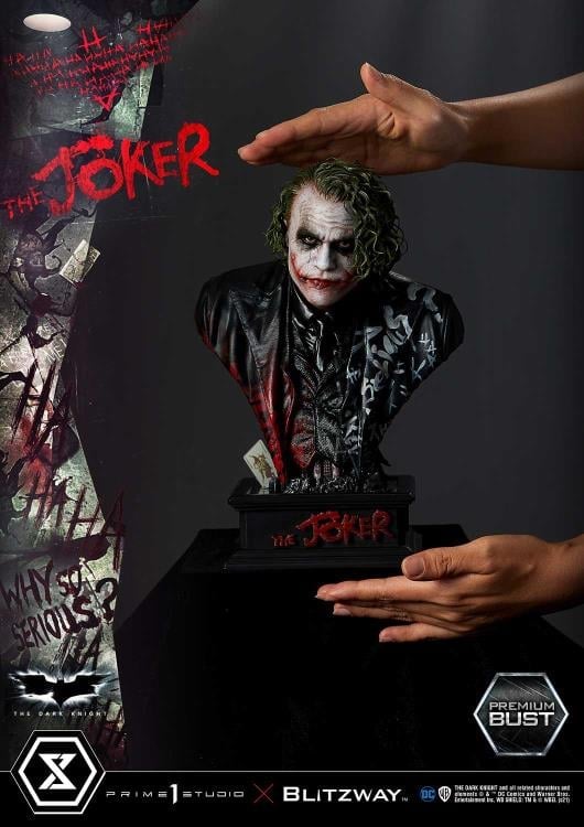 The Dark Knight Museum Masterline The Joker 1/3 Scale Bust Gallery Image 9