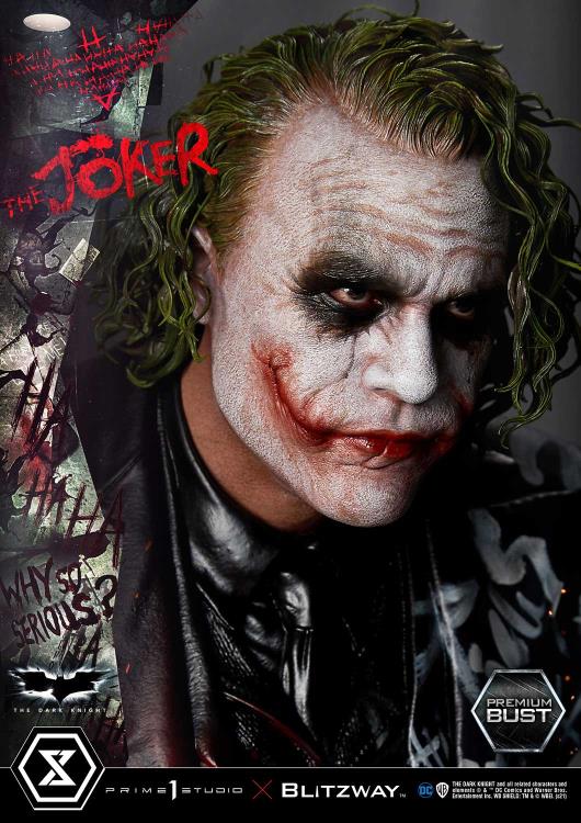 The Dark Knight Museum Masterline The Joker 1/3 Scale Bust Gallery Image 16