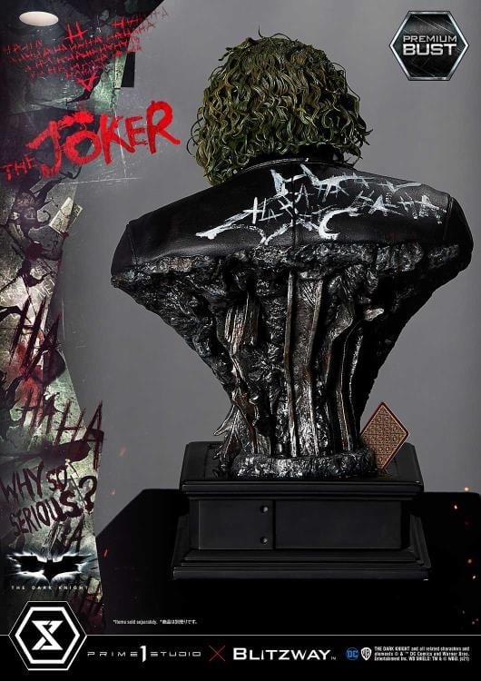 The Dark Knight Museum Masterline The Joker 1/3 Scale Bust Gallery Image 21