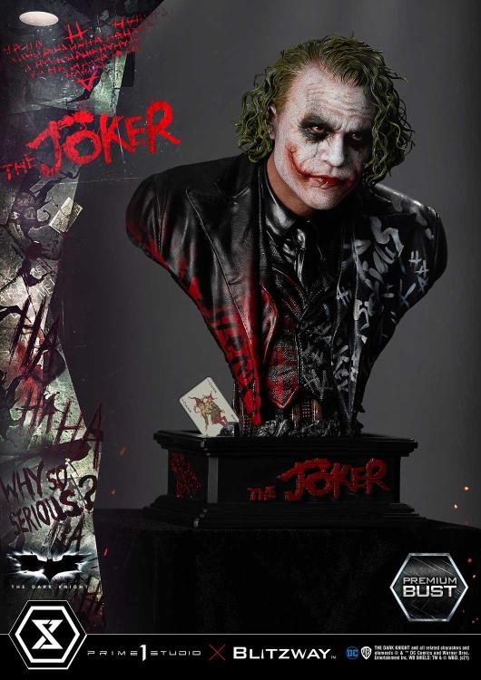 The Dark Knight Museum Masterline The Joker 1/3 Scale Bust Gallery Image 18