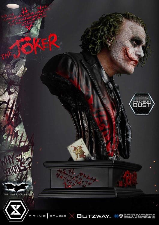 The Dark Knight Museum Masterline The Joker 1/3 Scale Bust Gallery Image 19
