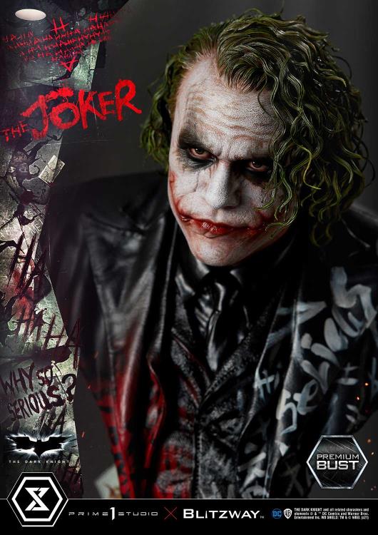 The Dark Knight Museum Masterline The Joker 1/3 Scale Bust Gallery Image 6