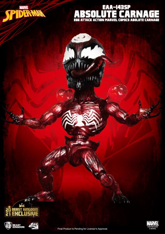 Marvel Comics Egg Attack Action EAA-143SP Carnage 2021 Summer Exclusive Figure Gallery Image 3