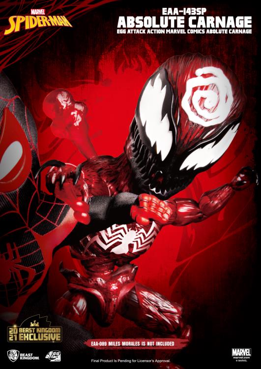 Marvel Comics Egg Attack Action EAA-143SP Carnage 2021 Summer Exclusive Figure Gallery Image 7