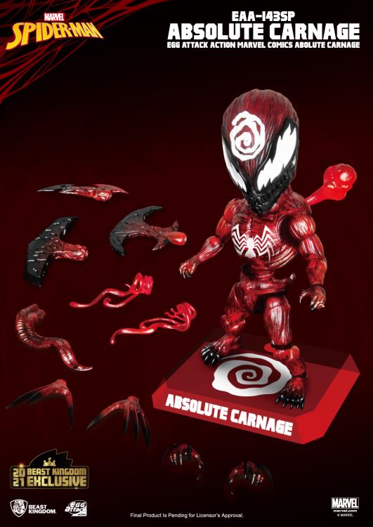 Marvel Comics Egg Attack Action EAA-143SP Carnage 2021 Summer Exclusive Figure Gallery Image 9