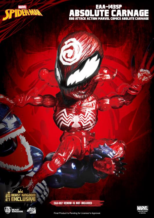 Marvel Comics Egg Attack Action EAA-143SP Carnage 2021 Summer Exclusive Figure Gallery Image 6