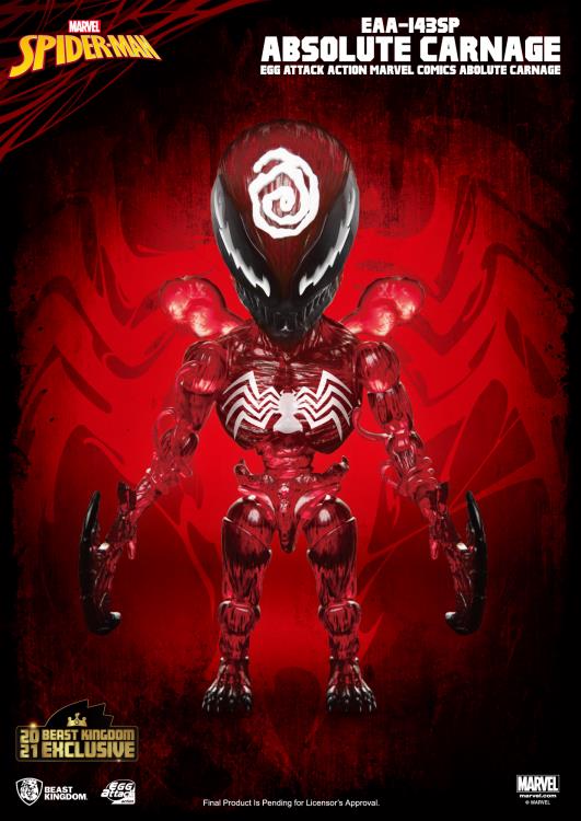 Marvel Comics Egg Attack Action EAA-143SP Carnage 2021 Summer Exclusive Figure Gallery Image 4