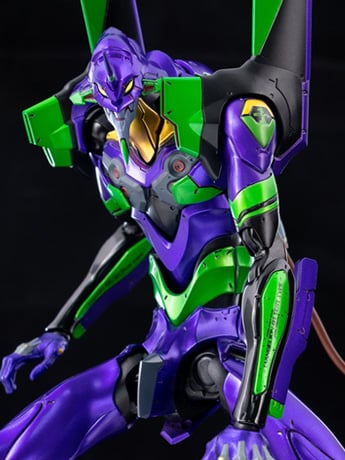 Rebuild of Evangelion ROBO-DOU EVA Unit-01 Test Type (Night Combat Color) Limited Edition BBTS Exclusive Gallery Image 2