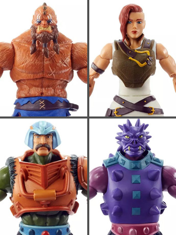 Masters of the Universe: Revelation Masterverse Wave 2 Set of 4 Figures Gallery Image 2