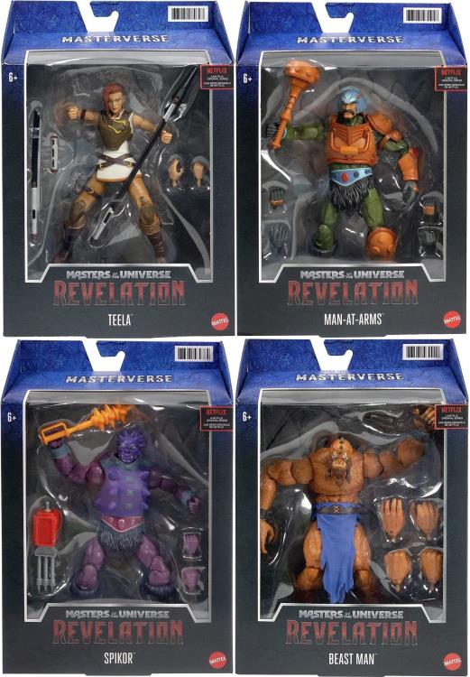 Masters of the Universe: Revelation Masterverse Wave 2 Set of 4 Figures Gallery Image 23