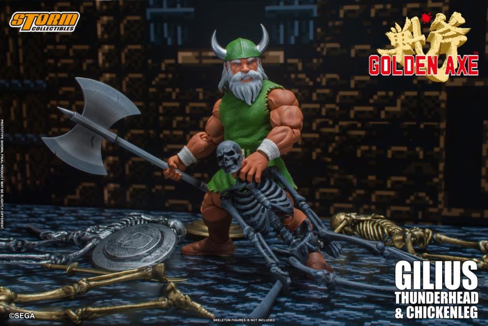Golden Axe Gilius Thunderhead & Chickenleg 1/12 Scale Action Figure Set Gallery Image 18