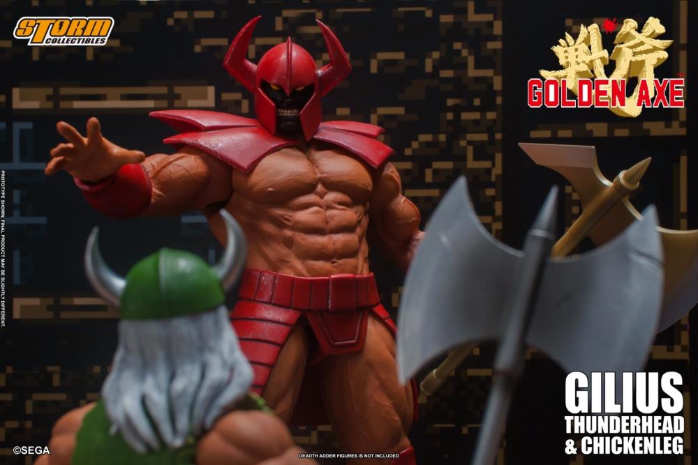 Golden Axe Gilius Thunderhead & Chickenleg 1/12 Scale Action Figure Set Gallery Image 17