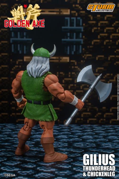 Golden Axe Gilius Thunderhead & Chickenleg 1/12 Scale Action Figure Set Gallery Image 4