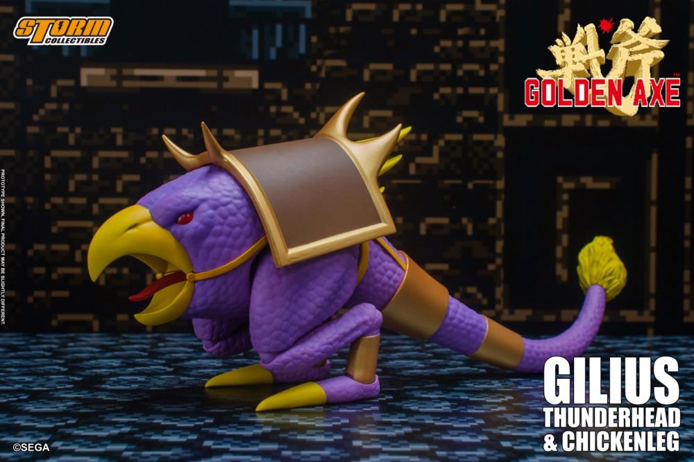 Golden Axe Gilius Thunderhead & Chickenleg 1/12 Scale Action Figure Set Gallery Image 12
