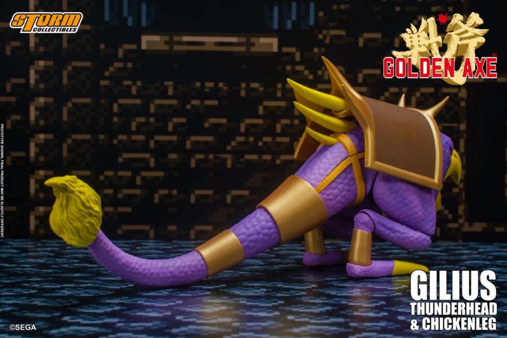 Golden Axe Gilius Thunderhead & Chickenleg 1/12 Scale Action Figure Set Gallery Image 13