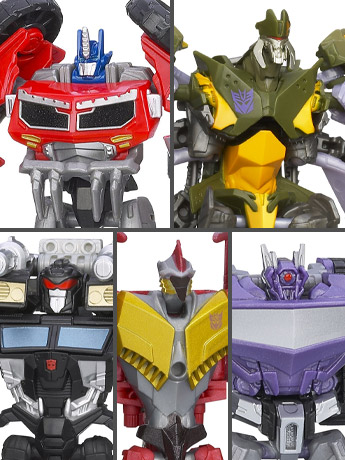 トランスフォーマー prime beast hunters セット Transformers Prime Beast Hunters Cyberverse Commander Wave 3 Set