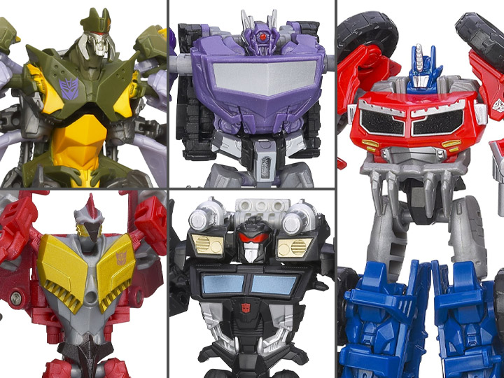 Transformers Prime Beast Hunters Cyberverse Commander Wave 3 Set