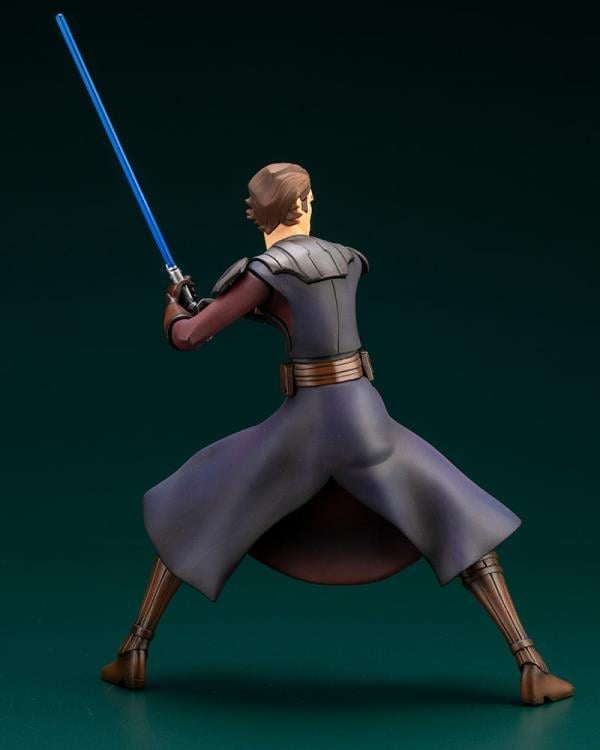 Star Wars: The Clone Wars ArtFX+ Anakin Skywalker Statue (With Ahsoka Tano Piece) Gallery Image 8