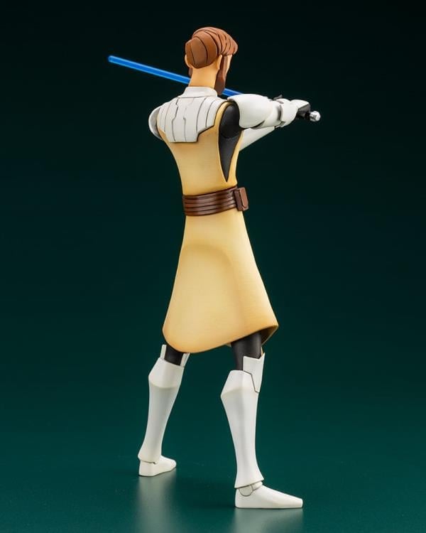 Star Wars: The Clone Wars ArtFX+ Obi-Wan Kenobi Statue (With Ahsoka Tano Piece) Gallery Image 8