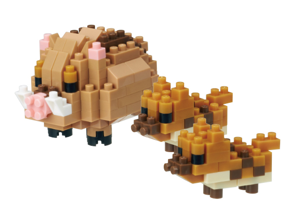 Nanoblock Advanced Hobby Series 12 Chinese Astrology Zodiac Set Gallery Image 14